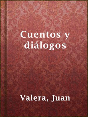 cover image of Cuentos y diálogos